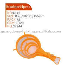 plastic strainer(4pcs)